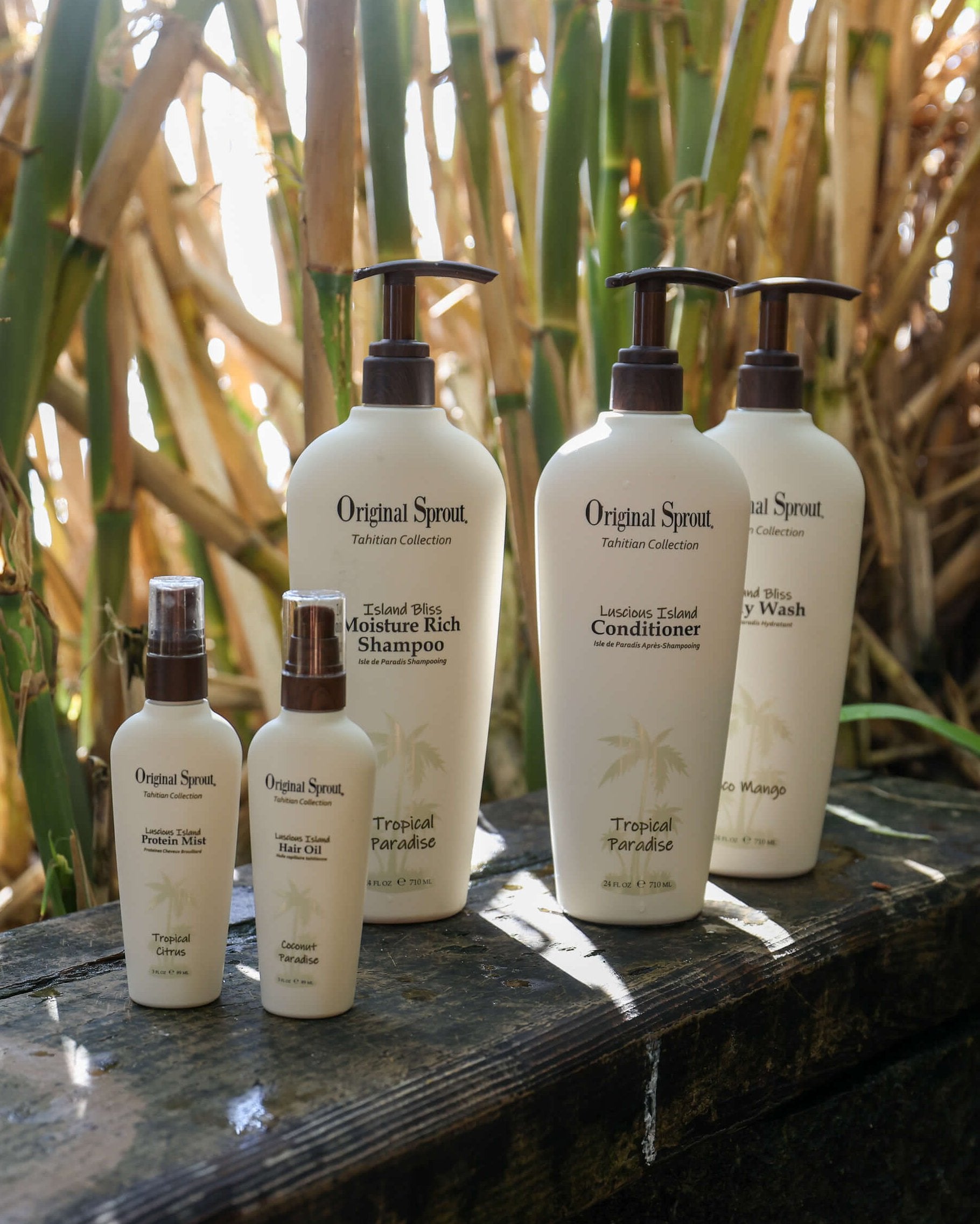 Tahitian Collection | Tropical Vegan Hair & Body Care