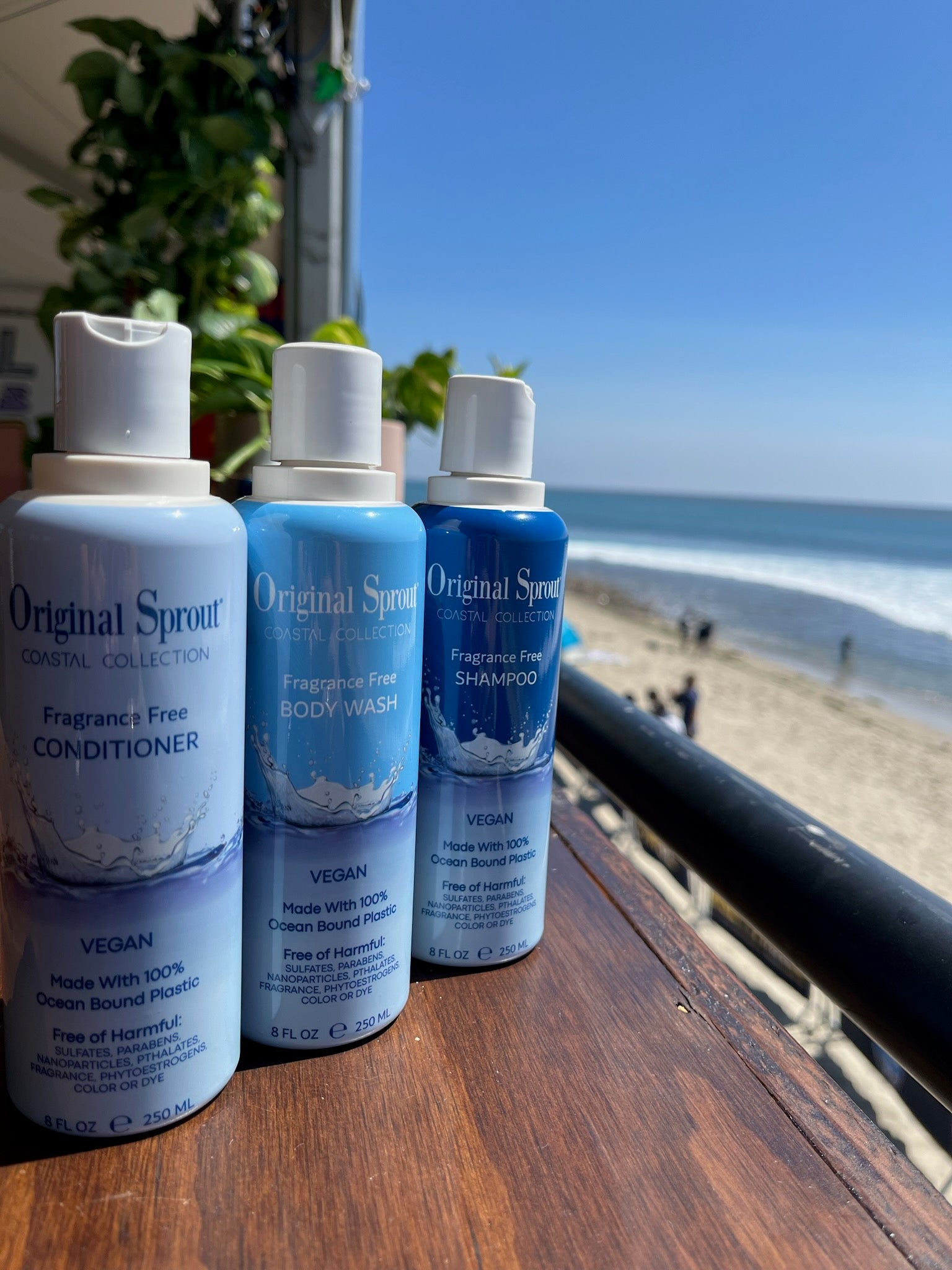 Coastal Collection | Fragrance-Free, Vegan Hair & Skin Care