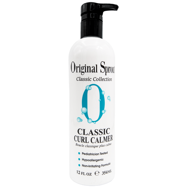 Bottle of Original Sprout Classic Collection Curl Calmer on a white background