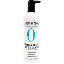Load image into Gallery viewer, 12 oz hair and body babywash on a white background