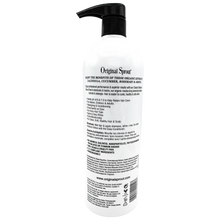 Load image into Gallery viewer, Shampoo bottle with pump and label on a white background