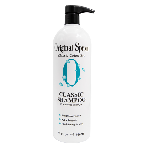 Original Sprout Classic Shampoo bottle on a white background