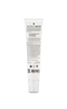 White skincare tube with text and a barcode on a white background