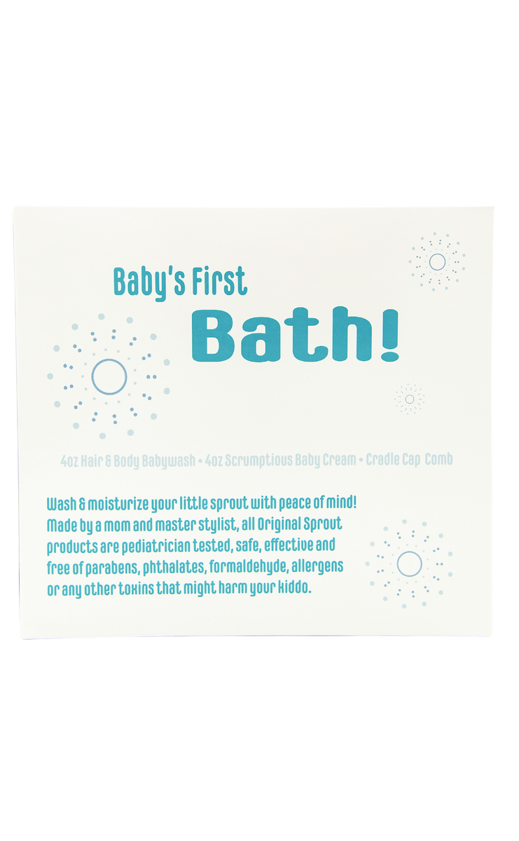 Original Sprout Baby's First Bath Gift Set
